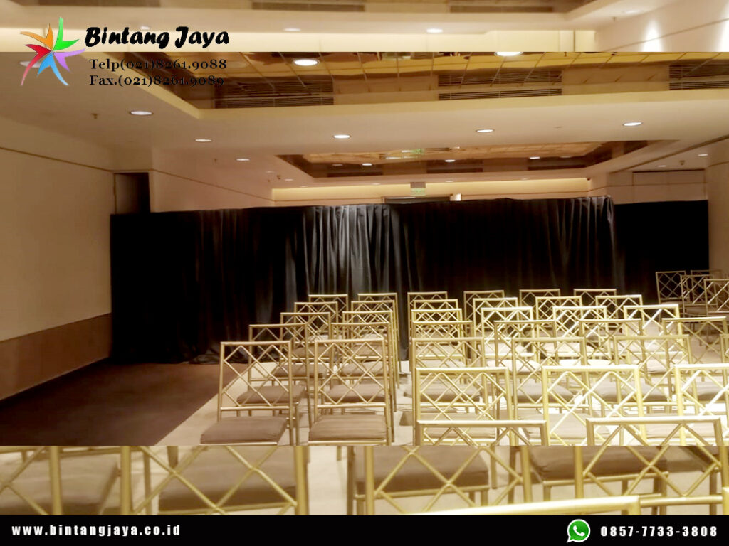 Jasa Sewa Black Curtain atau Tirai Hitam Jakarta untuk Event yang Elegan dan Profesional