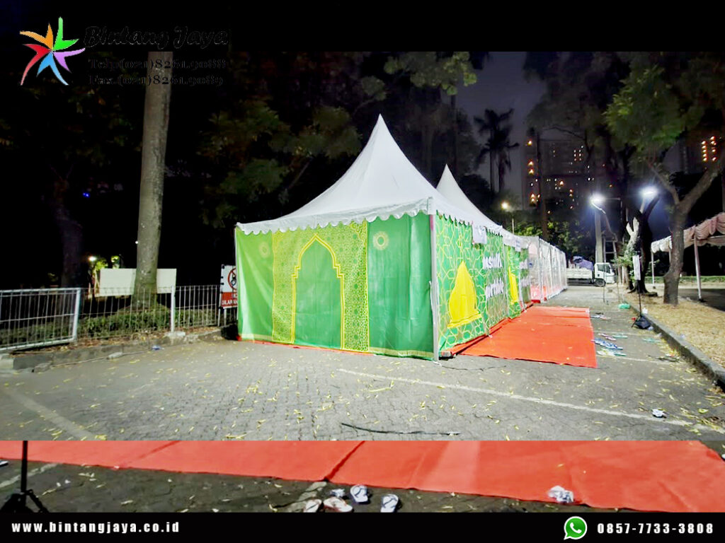Sewa Mushola Portable Tenda Kerucut Jakarta: Event Tetap Jalan, Ibadah Tetap Nyaman