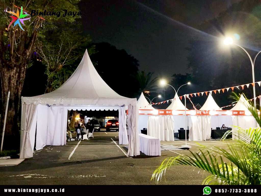 Rental Tenda Sarnafil Putih Event Senayan Jakpus 085777333808
