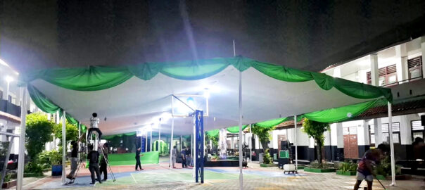 Sewa Tenda Plafon Rumbai Hijau Bekasi 085777333808