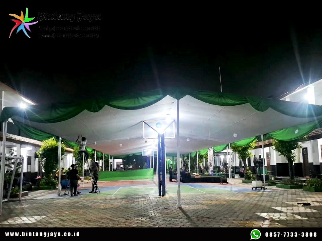Sewa Tenda Plafon Rumbai Hijau Bekasi 085777333808