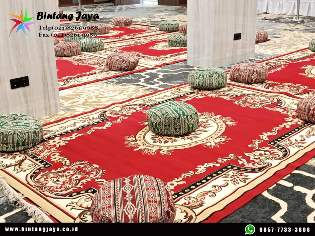 Sewa Karpet Permadani Merah Jakarta 087885377555