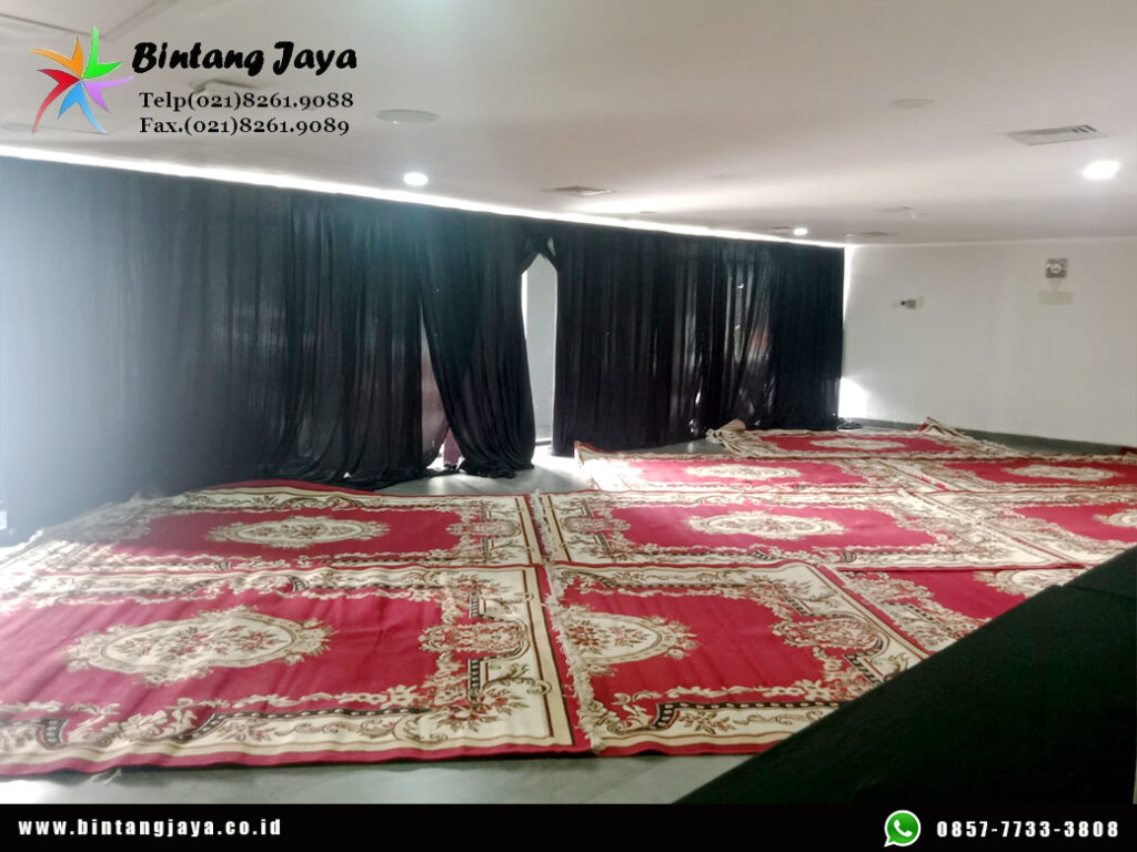 Sewa Karpet Permadani Merah Jakarta 087885377555
