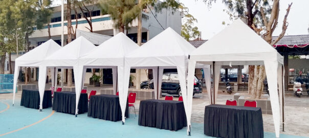 Sewa Tenda Bazar 2×2 Jakarta Ukuran Pas untuk Booth Event 087885377555