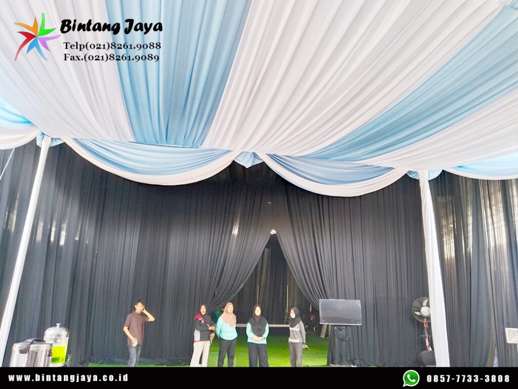 Sewa Tenda Hanggar Biru Putih untuk Event Perusahaan dan Acara Pemerintahan 087885377555