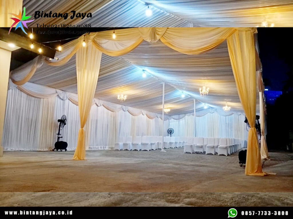 Sewa Tenda Dekor Serut Jakarta Tampil Cantik dan Berkelas 085777333808