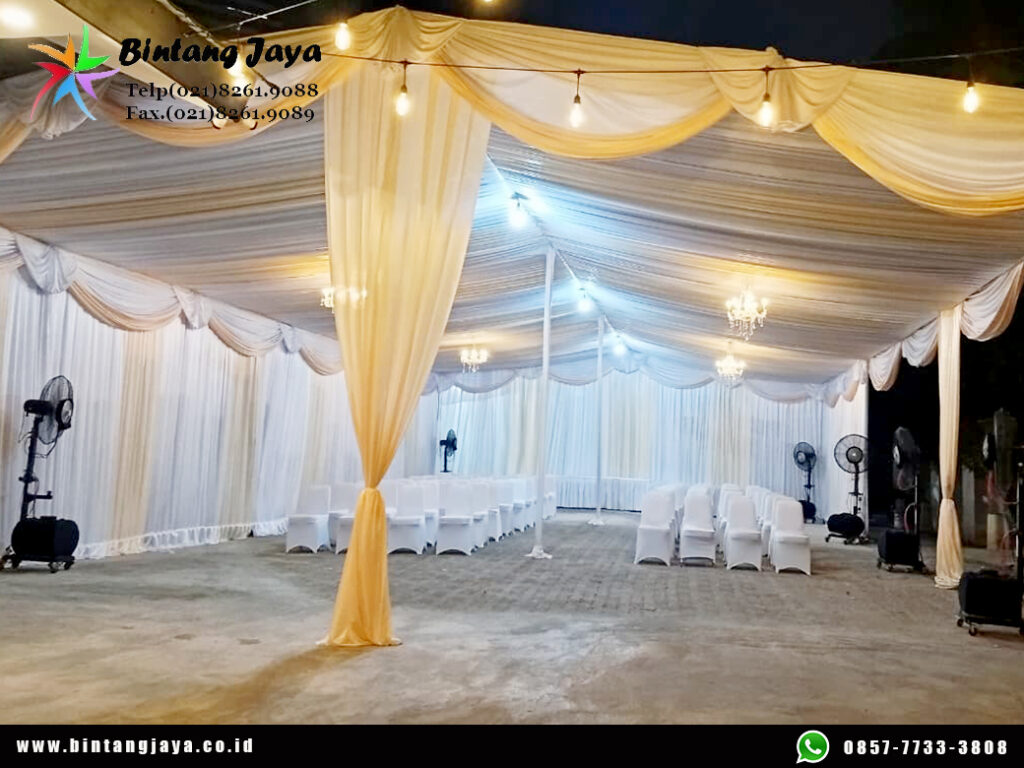Sewa Tenda Dekor Serut Jakarta Tampil Cantik dan Berkelas 085777333808