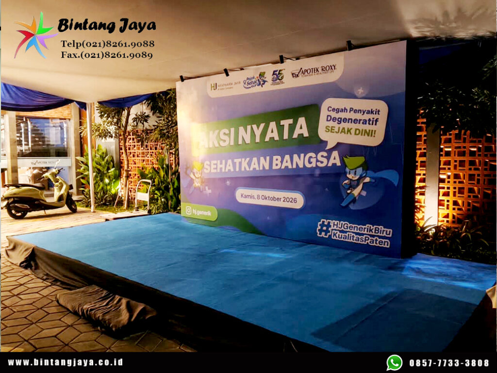 Sewa Backdrop Printing Flexy Jakarta Mengisi Event dengan Visual yang Lebih Menarik 087885377555