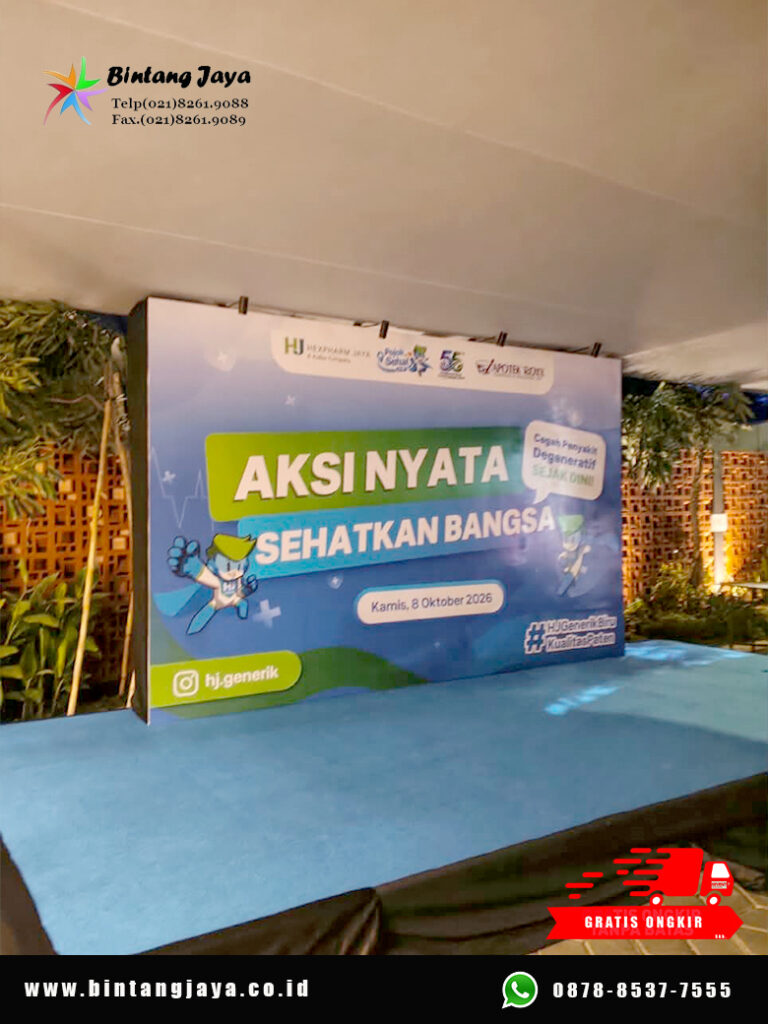 Sewa Backdrop Printing Flexy Jakarta Mengisi Event dengan Visual yang Lebih Menarik 087885377555