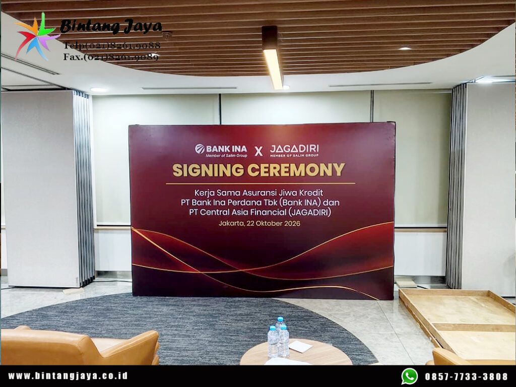 Rental Backdrop Jakarta Buat Venue Lebih Menarik