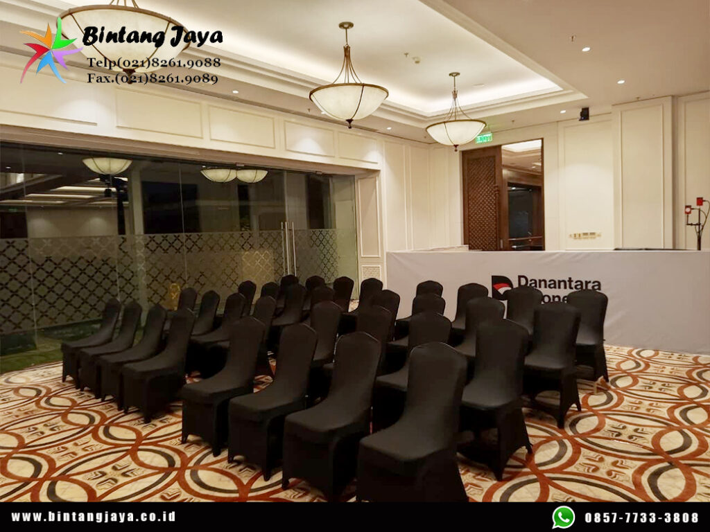 Sewa Meja, Cover Kursi Raja, Tiang Antrian Jaksel | 085777333808