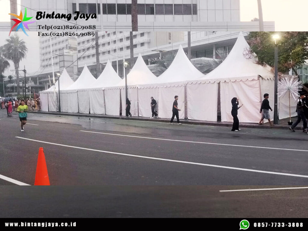 Sewa Tenda Sarnafil Event CFD Bundaran HI Jakarta
