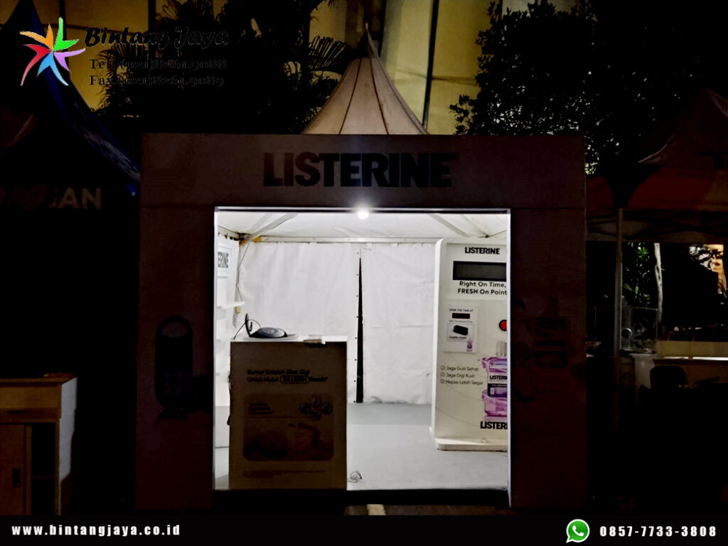 Sewa Tenda Sarnafil Event Sinar Mas Land Jakarta untuk Booth yang Profesional